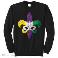 Mardi Gras Mask Spade Sweatshirt thumb 0