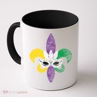 Mardi Gras Mask Spade Coffee Mug thumb 0