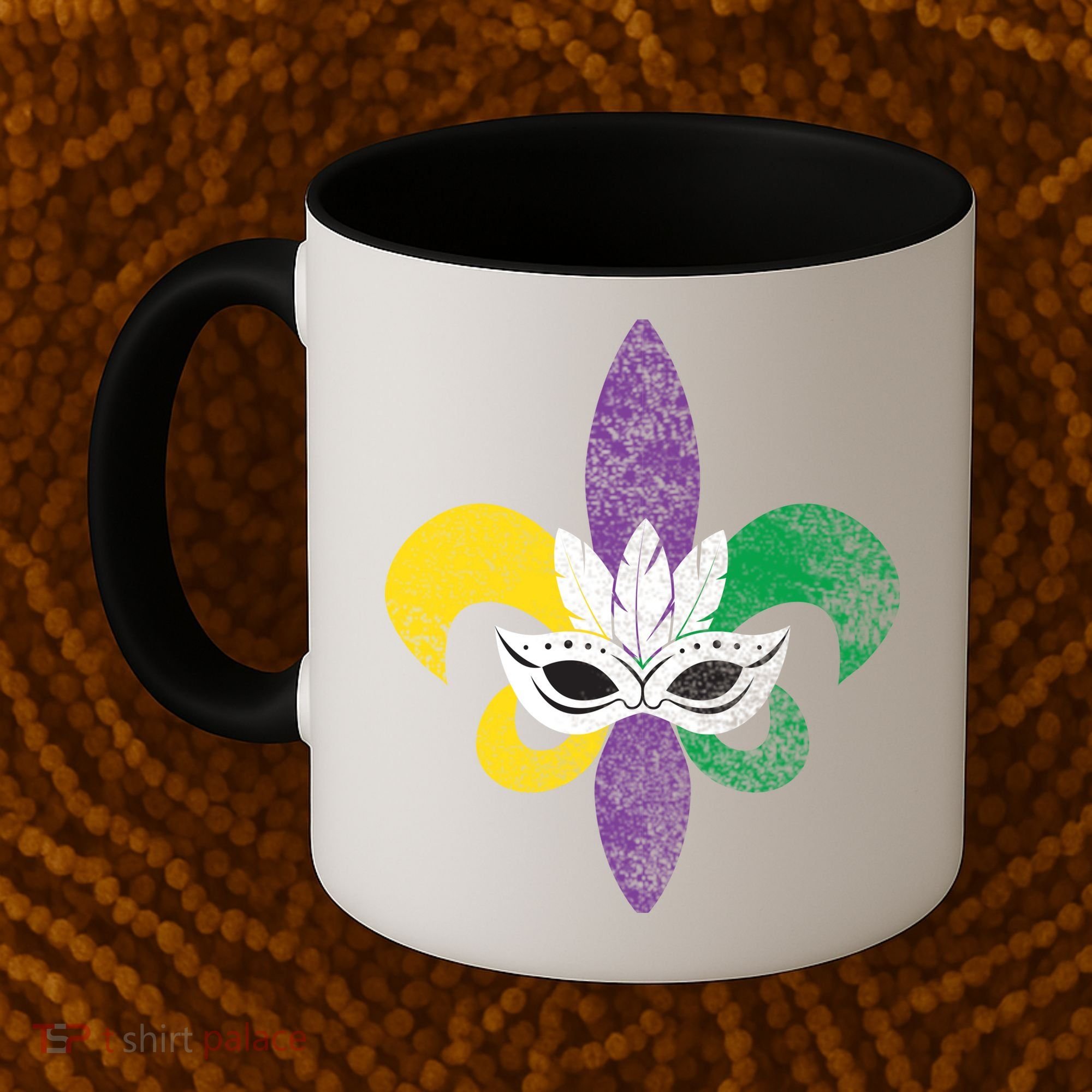 Mardi Gras Mask Spade Coffee Mug