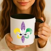 Mardi Gras Mask Spade Coffee Mug thumb 3