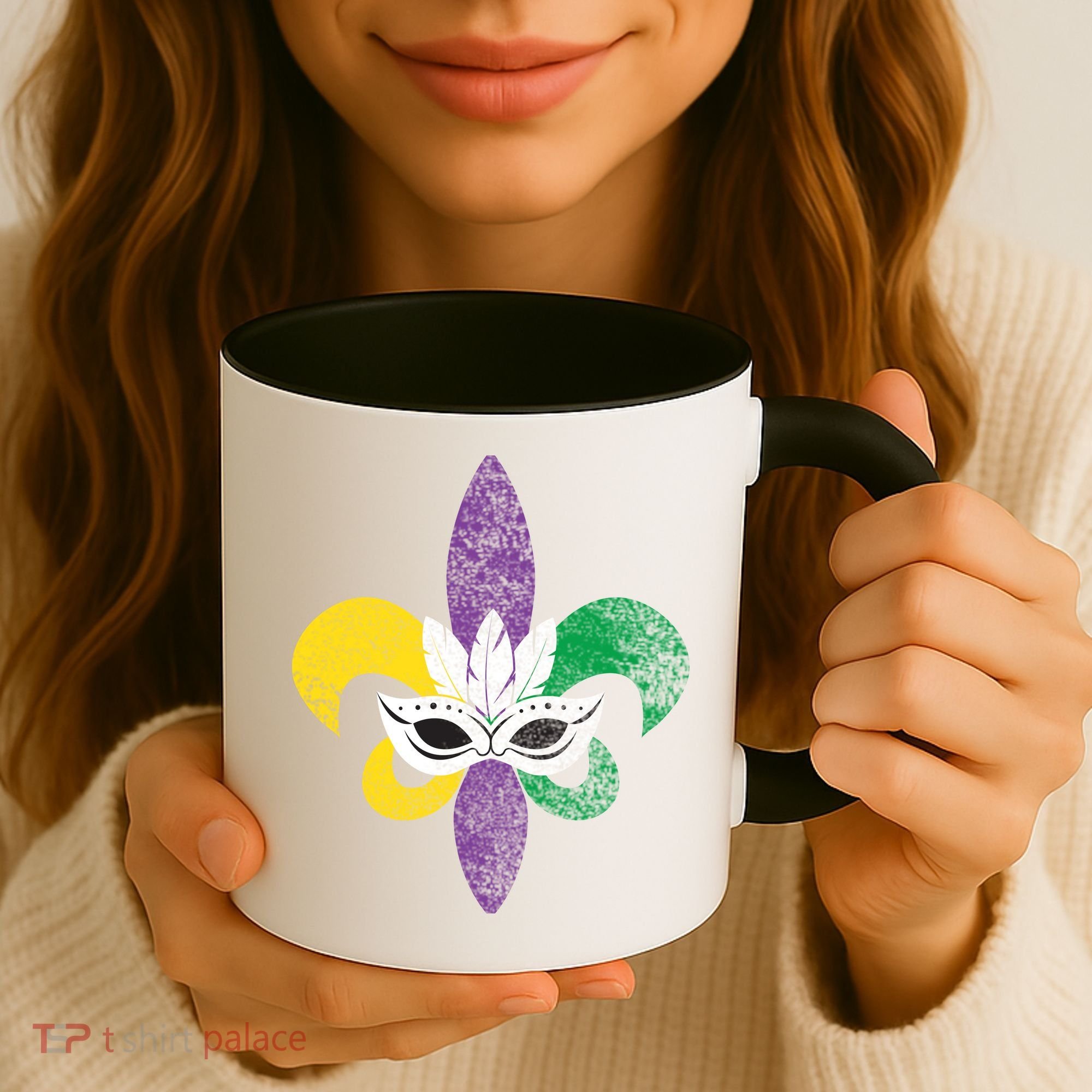 Mardi Gras Mask Spade Coffee Mug