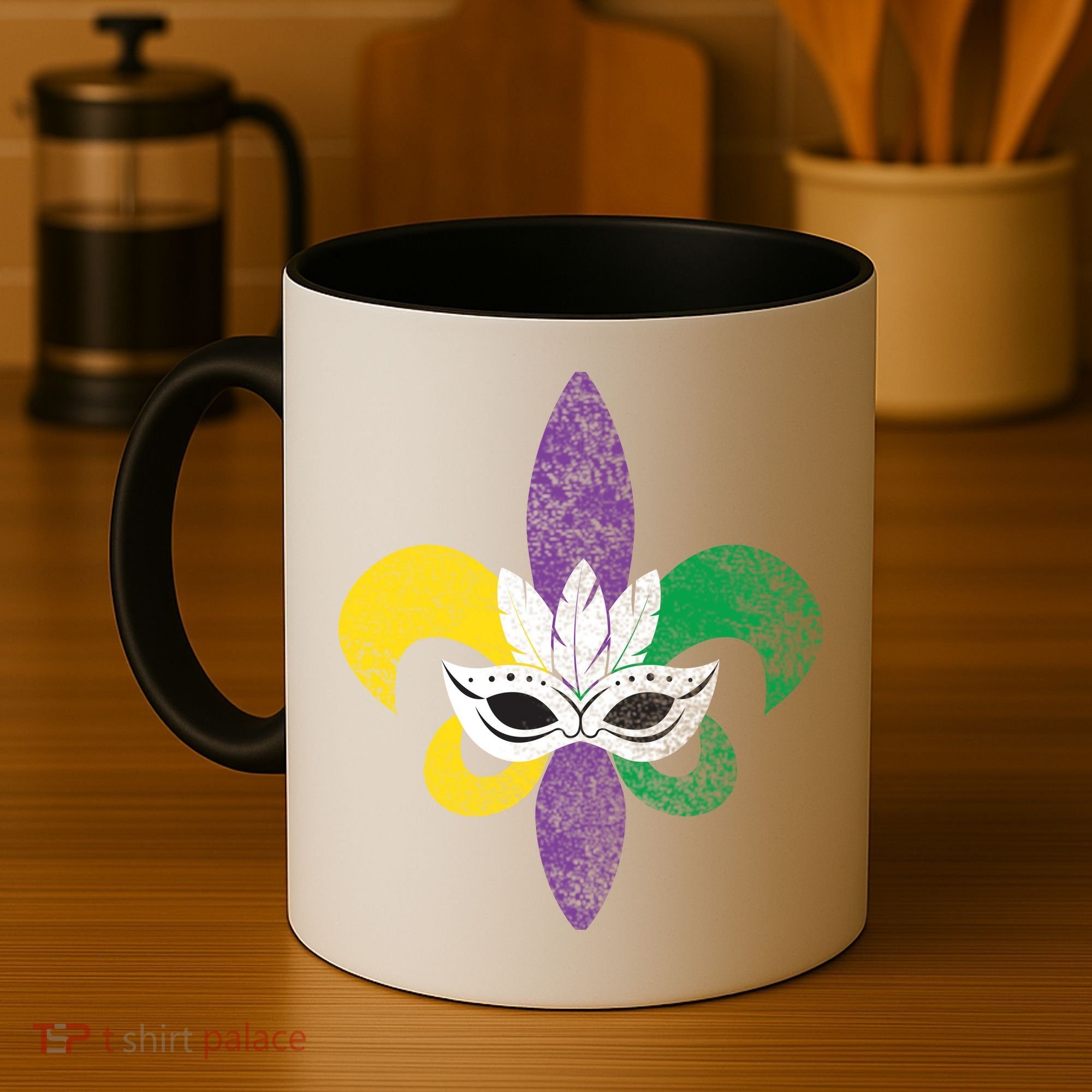 Mardi Gras Mask Spade Coffee Mug