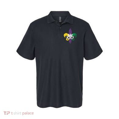 Mardi Gras Mask Spade Polo