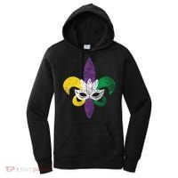 Mardi Gras Mask Spade Women's Hoodie thumb 0
