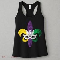 Mardi Gras Mask Spade Women's Tank Top thumb 3