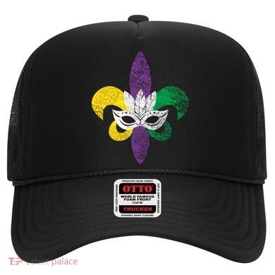 Mardi Gras Mask Spade Hat
