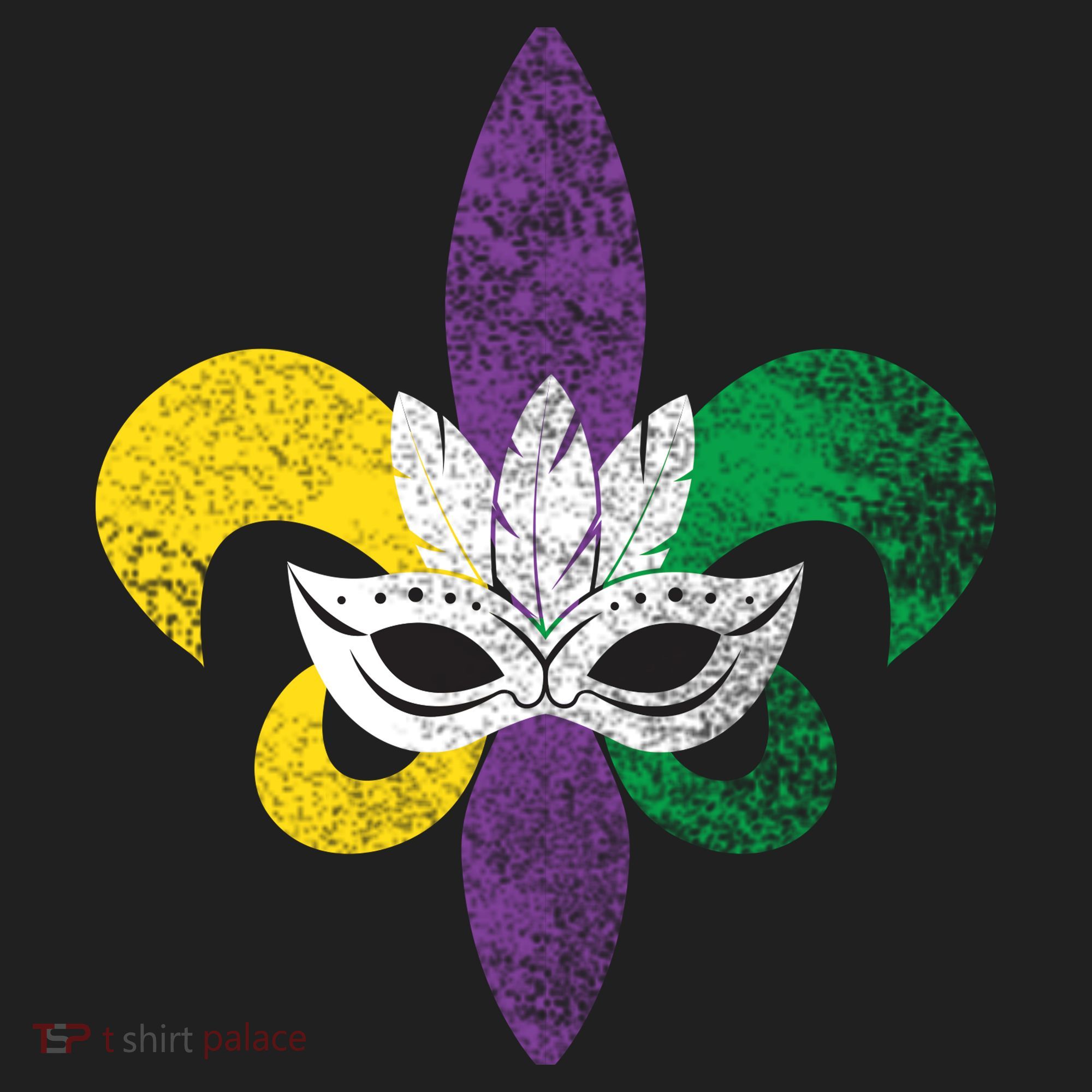 Mardi Gras Mask Spade Hat