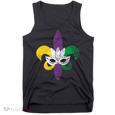 Mardi Gras Mask Spade Tank Top