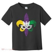 Mardi Gras Mask Spade Toddler T-Shirt thumb 0