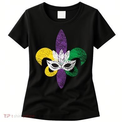 Mardi Gras Mask Spade Women's T-Shirt