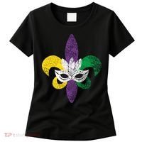 Mardi Gras Mask Spade Women's T-Shirt thumb 0