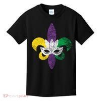 Mardi Gras Mask Spade Kids T-Shirt thumb 0
