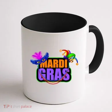 Mardi Gras Original Coffee Mug back