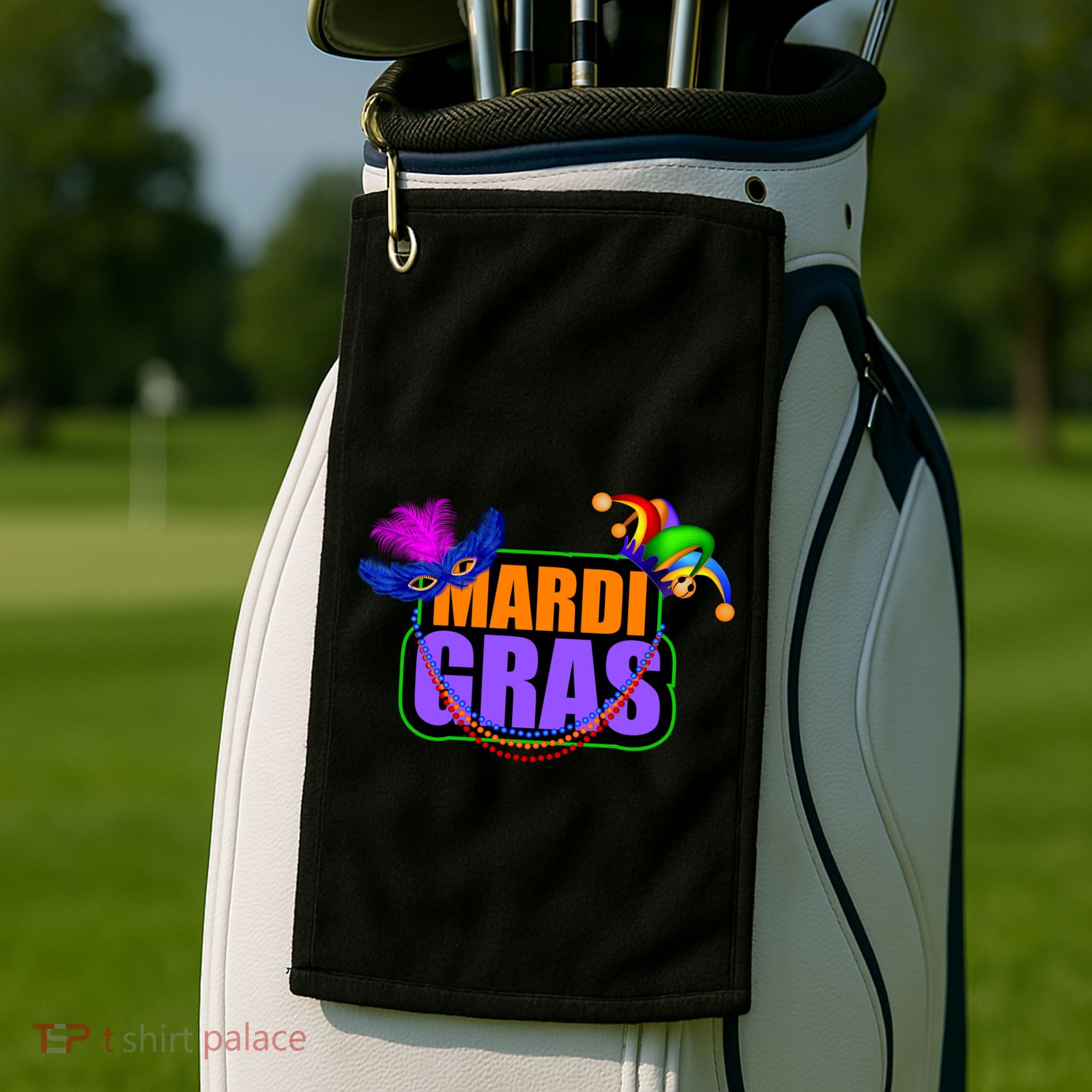 Mardi Gras Original Golf Towel