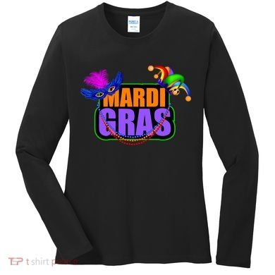 Mardi Gras Original Women's Long Sleeve Shirt