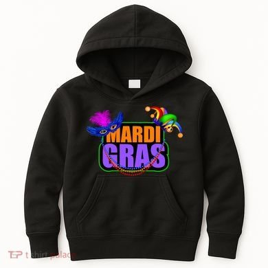 Mardi Gras Original Kids Hoodie