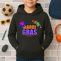 Mardi Gras Original Kids Hoodie thumb 2