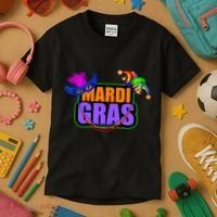 Mardi Gras Original Kids T-Shirt thumb 3