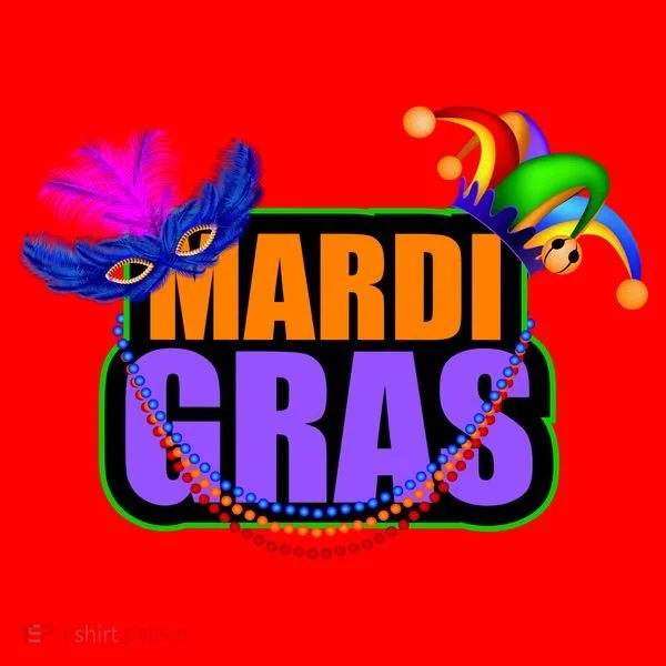 Mardi Gras Original Santa Hat