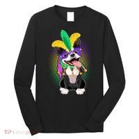 Mardi Gras Party Dog Long Sleeve Shirt thumb 0