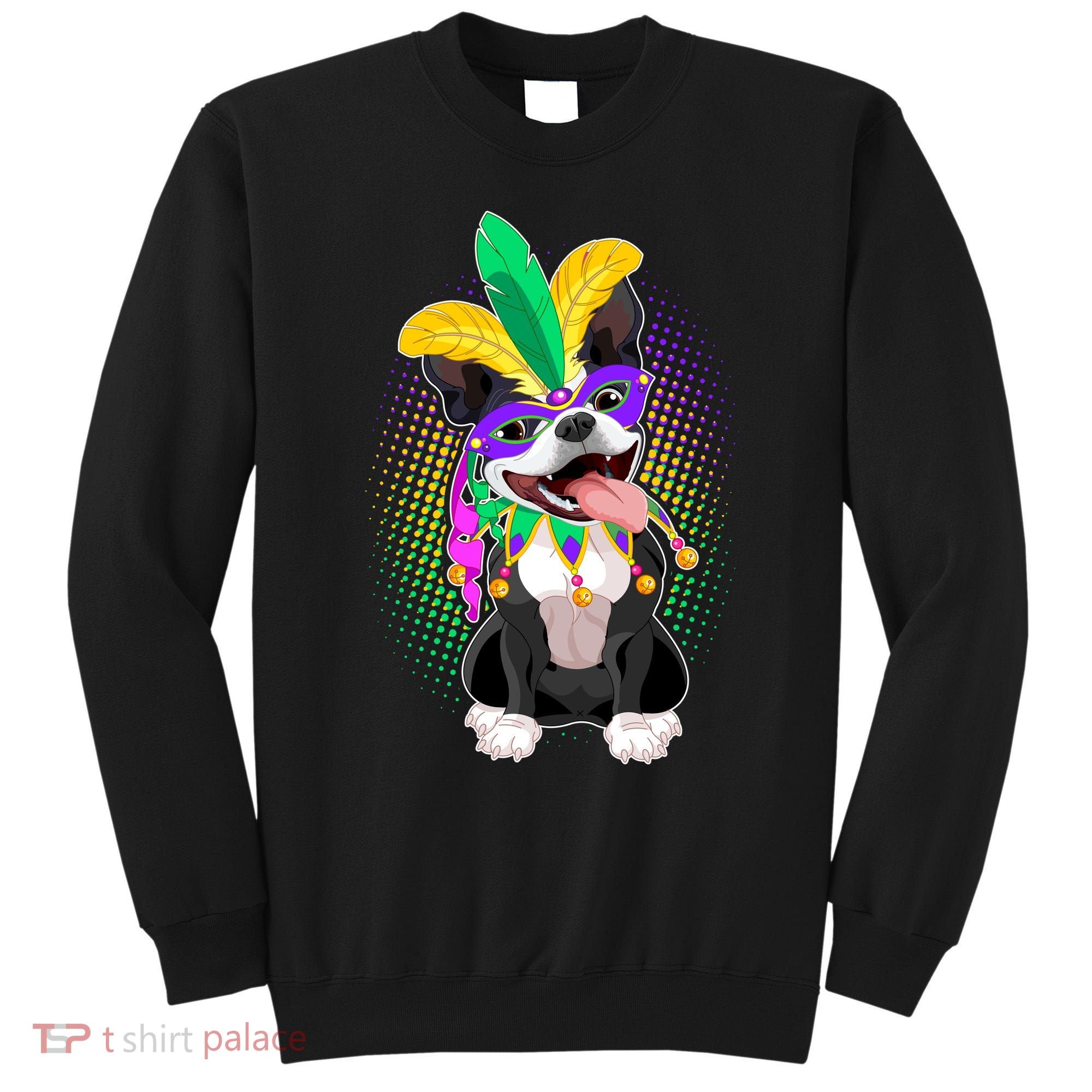 Mardi Gras Party Dog Sweatshirt