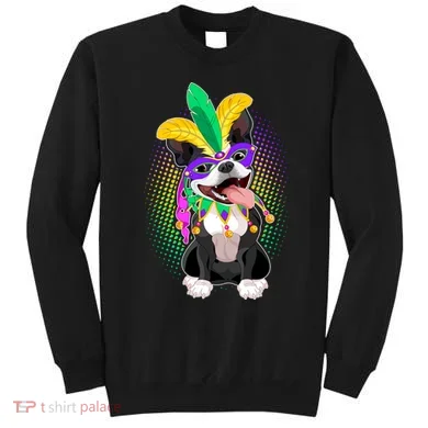 Mardi Gras Party Dog Sweatshirt