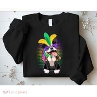 Mardi Gras Party Dog Sweatshirt thumb 2
