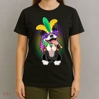Mardi Gras Party Dog T-Shirt thumb 4