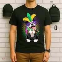Mardi Gras Party Dog T-Shirt thumb 6