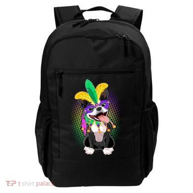 Mardi Gras Party Dog Backpack