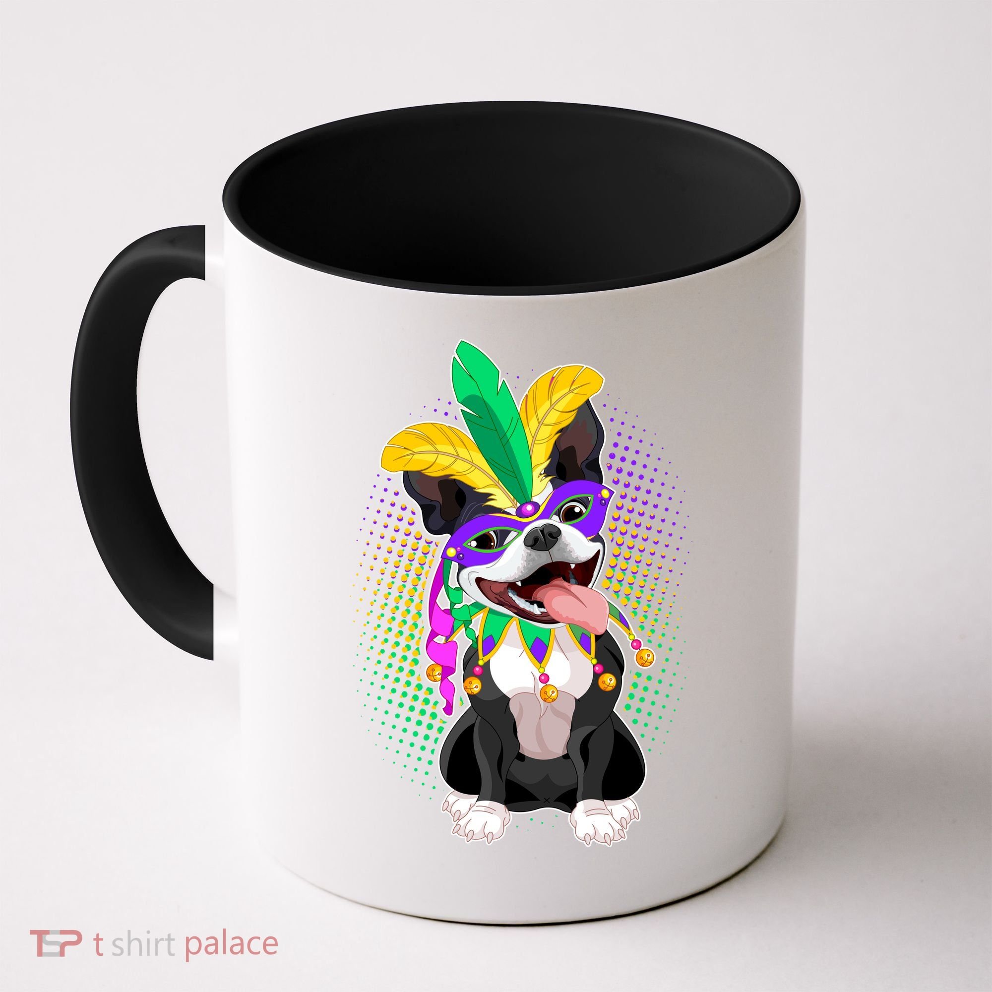Mardi Gras Party Dog Coffee Mug