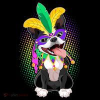 Mardi Gras Party Dog Coffee Mug thumb 5
