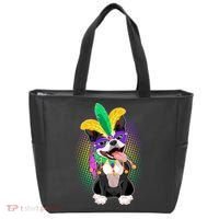 Mardi Gras Party Dog Tote Bag thumb 0