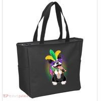 Mardi Gras Party Dog Tote Bag thumb 2
