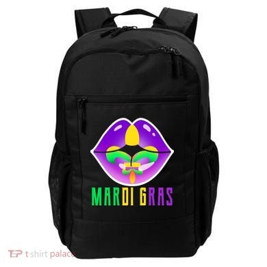 Mardi Gras Party Lips Backpack