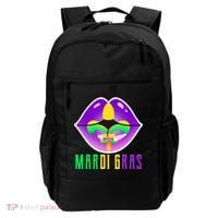 Mardi Gras Party Lips Backpack thumb 0