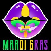 Mardi Gras Party Lips Bucket Hat thumb 4