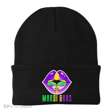 Mardi Gras Party Lips Beanie