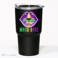 Mardi Gras Party Lips Tumbler thumb 0