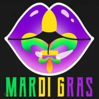 Mardi Gras Party Lips Visor thumb 3