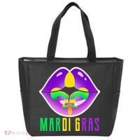 Mardi Gras Party Lips Tote Bag thumb 0