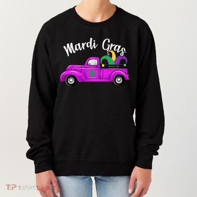 Mardi Gras Party Truck Women's Sweatshirt