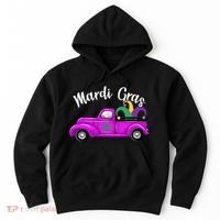 Mardi Gras Party Truck Hoodie thumb 0