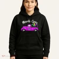 Mardi Gras Party Truck Hoodie thumb 5