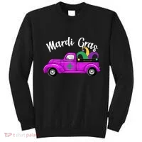 Mardi Gras Party Truck Sweatshirt thumb 0