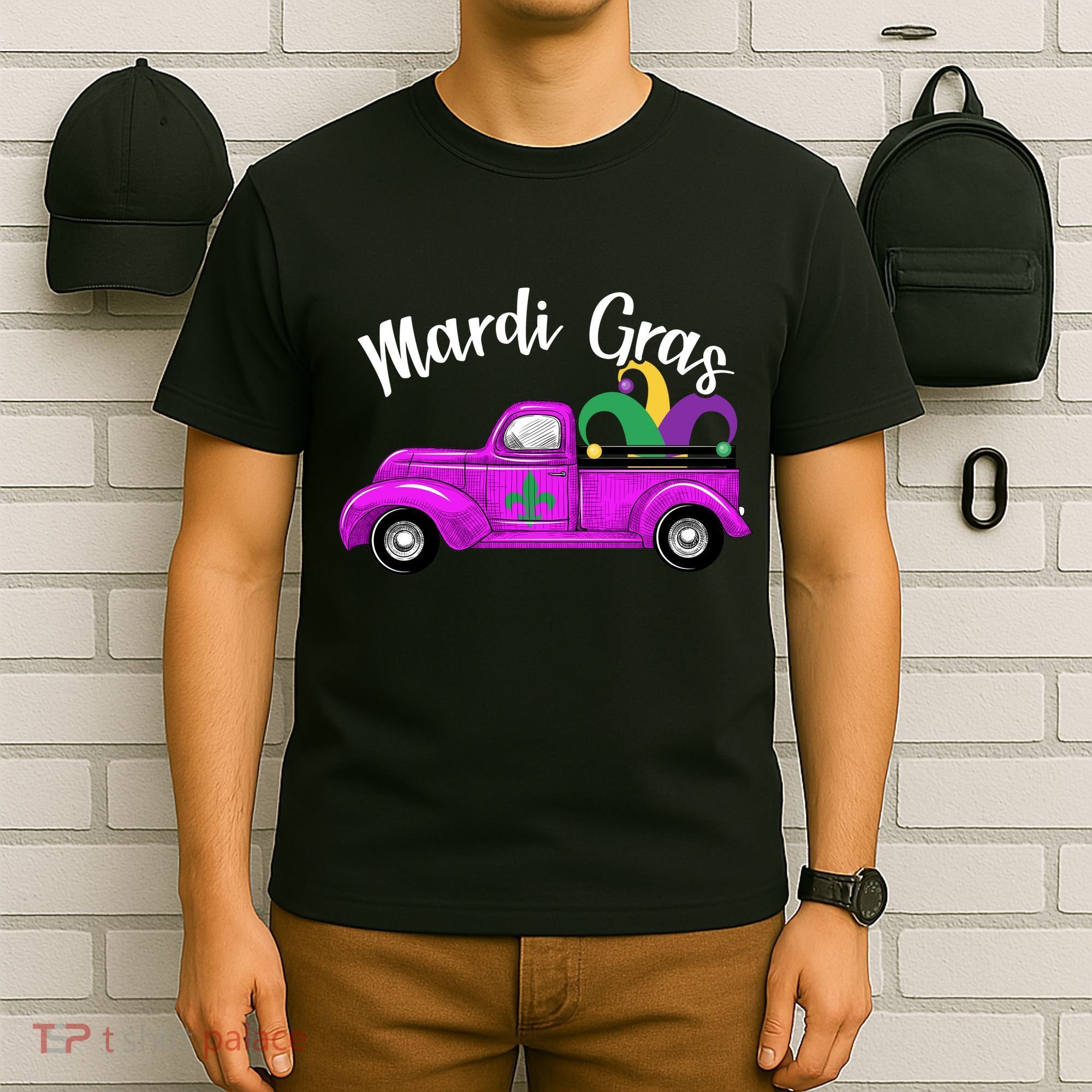 Mardi Gras Party Truck T-Shirt