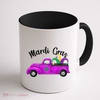 Mardi Gras Party Truck Coffee Mug thumb 1
