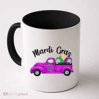 Mardi Gras Party Truck Coffee Mug thumb 0