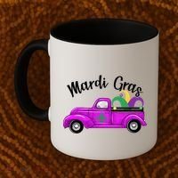 Mardi Gras Party Truck Coffee Mug thumb 2