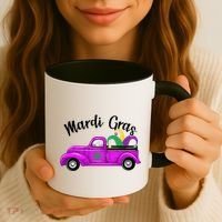 Mardi Gras Party Truck Coffee Mug thumb 3